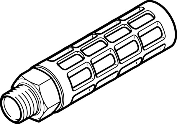 U-1-B-NPT Silencieux