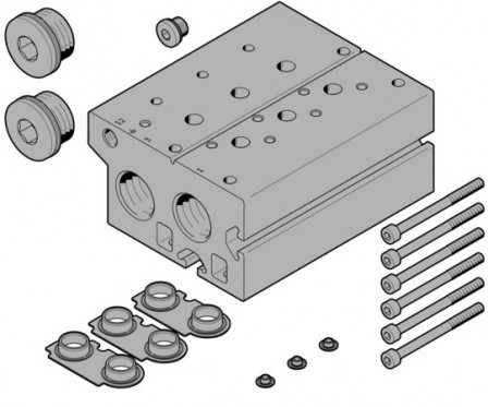 VABM-B10-30E-N34-4-P3 Bloc de raccordement