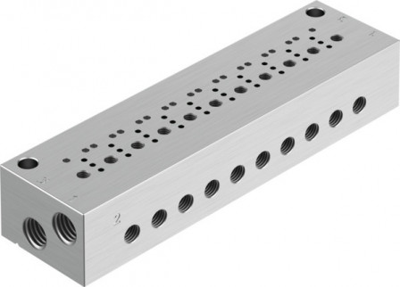 VABM-C12-6M-M5-M3-10 Bloc de raccordement