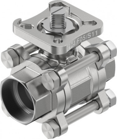 VZBE-1-WA-63-T-2-F0405-V15V15 Robinet à boisseau sphérique