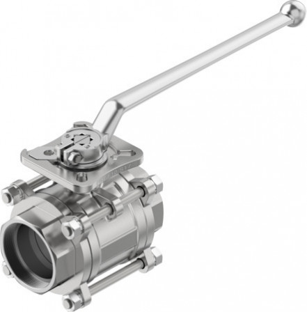 VZBE-21/2-WA-63-T-2-F0710-M-V15V15 Robinet à boisseau sphérique