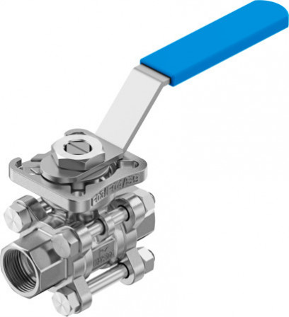 VZBE-3/8-WA-63-T-2-F0304-M-V15V15 Robinet à boisseau sphérique