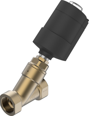 VZXA-A-TS6-40-M6-B1T-15.5-K-75-20-PR-PM Soupape à tête inclinée