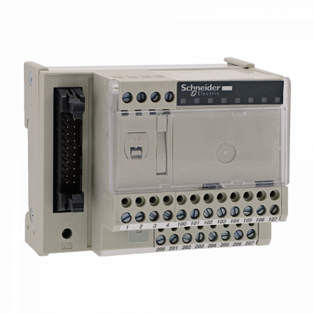Telefast ABE7 - embase de raccordement passive - 8 entrées ou sorties - DEL