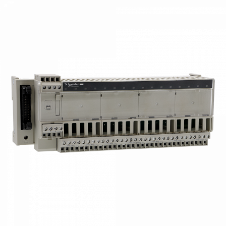 Telefast ABE7 - embase - relais de sortie statique soudé - 16 sorties - 0,5A