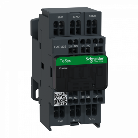 TeSys CAD323 - contacteur - 3F+2O - instantané - 10A - 230Vca