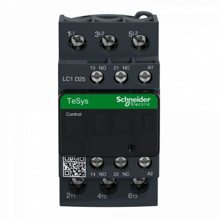 TeSys LC1D - contacteur - 3P - AC-3 440V - 25A - bobine 115Vca
