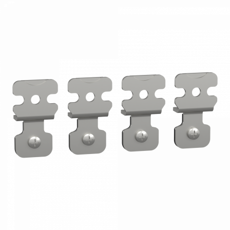 PanelSeT Accessoires - jeu de 4 pattes - fixation acier - coffret