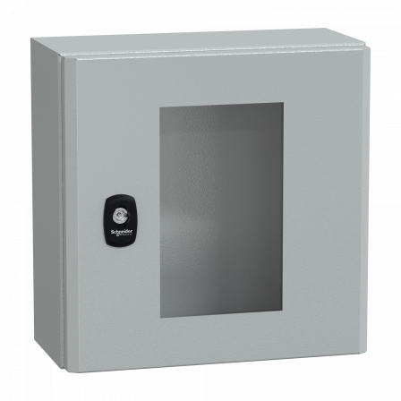 PanelSeT S3D - Enveloppe acier - H300xL300xP150 mm - porte vitrée