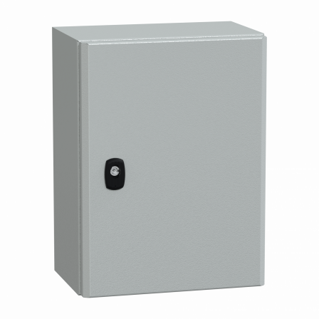 PanelSeT S3D - Enveloppe acier - H400xL300xP200 - châssis plein
