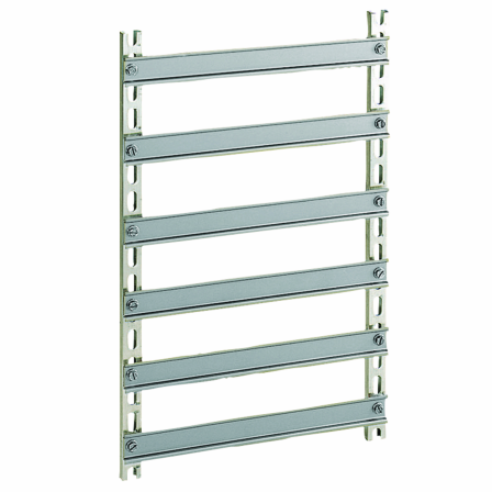 PanelSeT - châssis DIN symétrique - H400xL300mm - 4 rails profilés