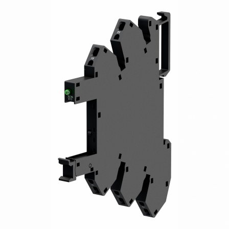 Harmony Relay RSL - embase - DEL + protect - 12/24VACDC - racc ressort
