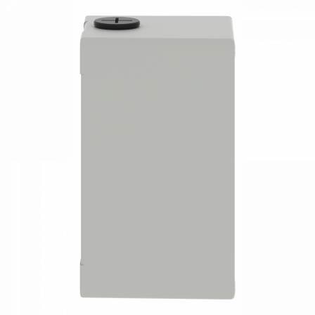 Boite métal vide grise - M20 x2 - 2 trous 30 mm - 80x130x77 mm - UL cULus