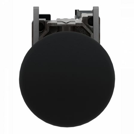 Harmony XB4 - bouton poussoir à impulsion - coup de poing Ø40 - noir - 1F - vis