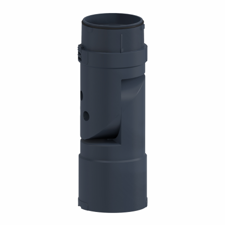 Harmony XVU - élément flexible pour support horiz ou vertical - Ø60 - noir
