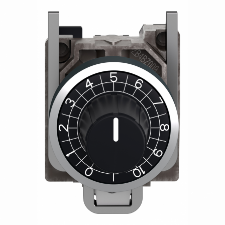 Harmony XB4 - tête + embase potentiomètre - Ø22 - axe Ø6mm