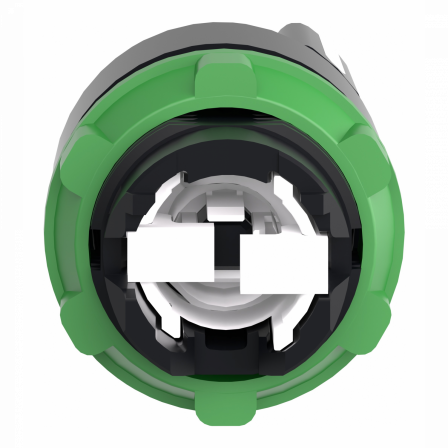 Harmony XB5 - tête bouton tournant à manette - Ø22 - 2 pos à rap. - noir