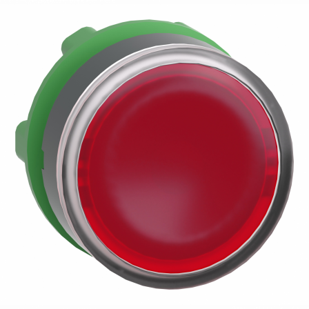 Harmony XB5 - tête bouton poussoir lumineux DEL - Ø22 - rouge