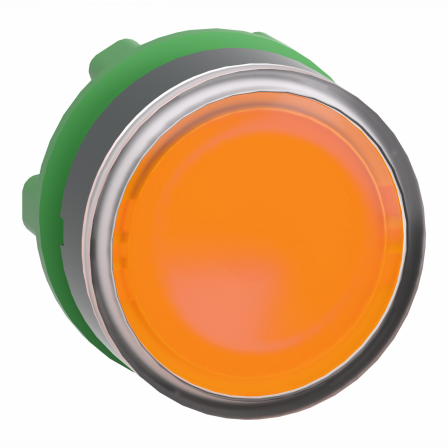 Harmony XB5 - tête bouton poussoir lumineux DEL - Ø22 - orange