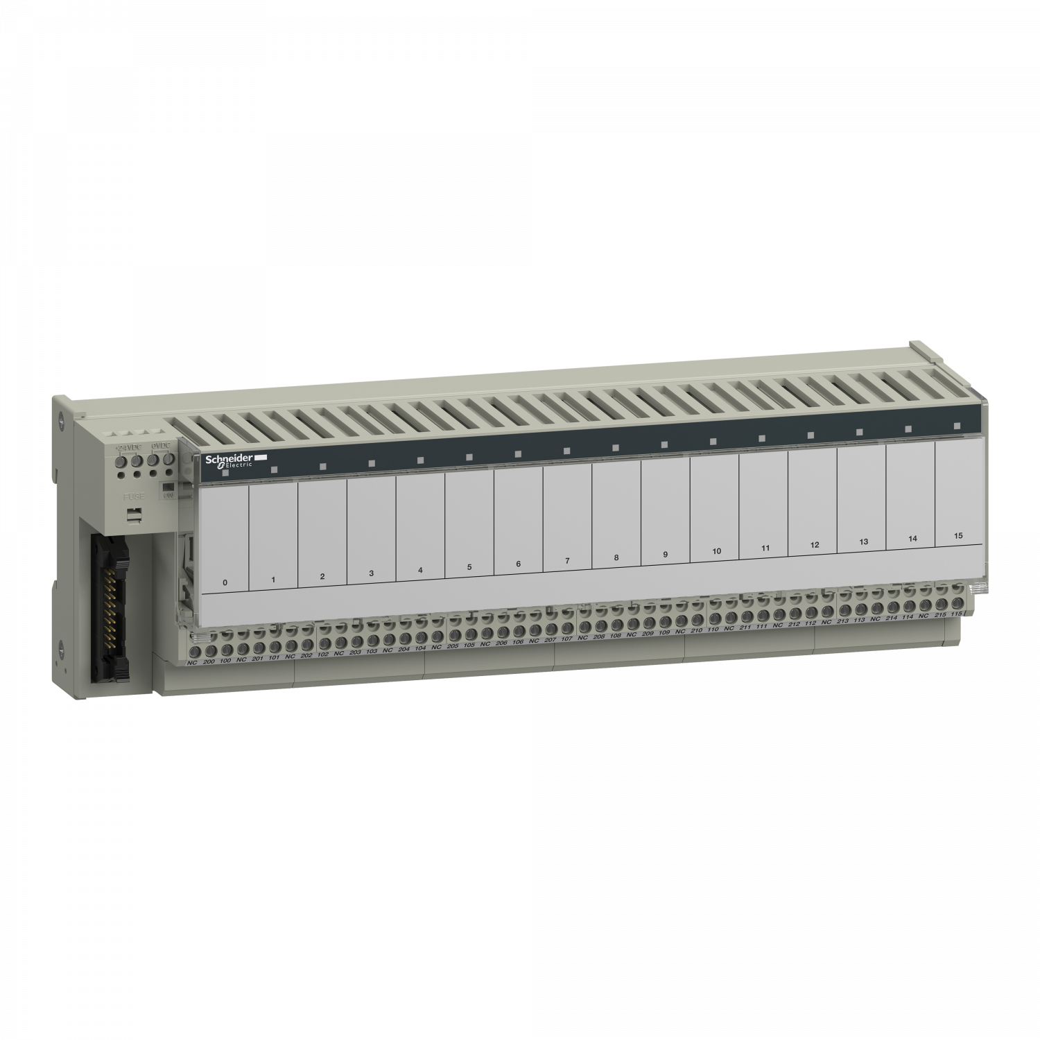 Telefast ABE7 - embase pour relais embrochable - 16 voies - relais 12,5mm
