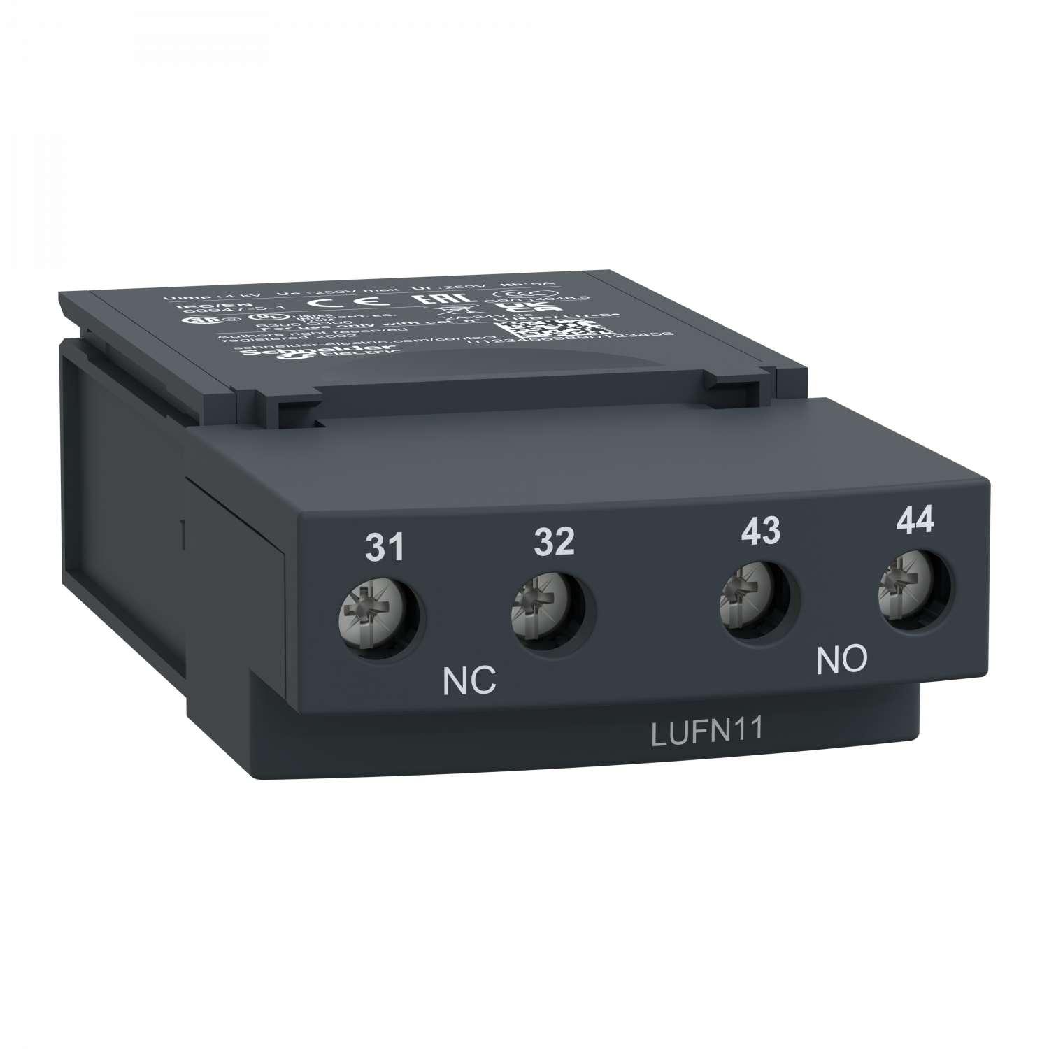 TeSys U - module de contacts auxiliaires LUF - 1O+1F