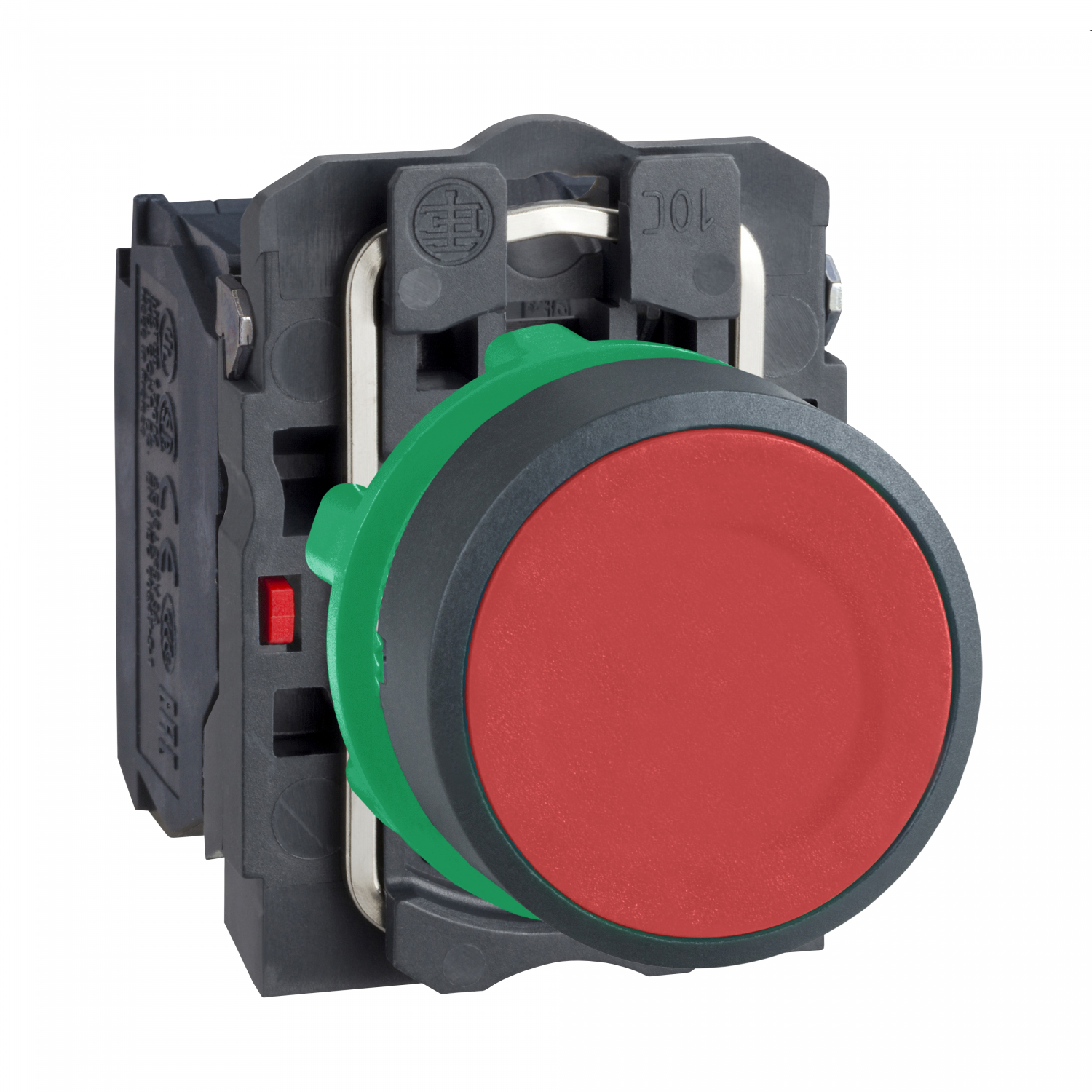 Harmony XB5 - bouton poussoir à impulsion - Ø22 - 1O+1F - vis étrier