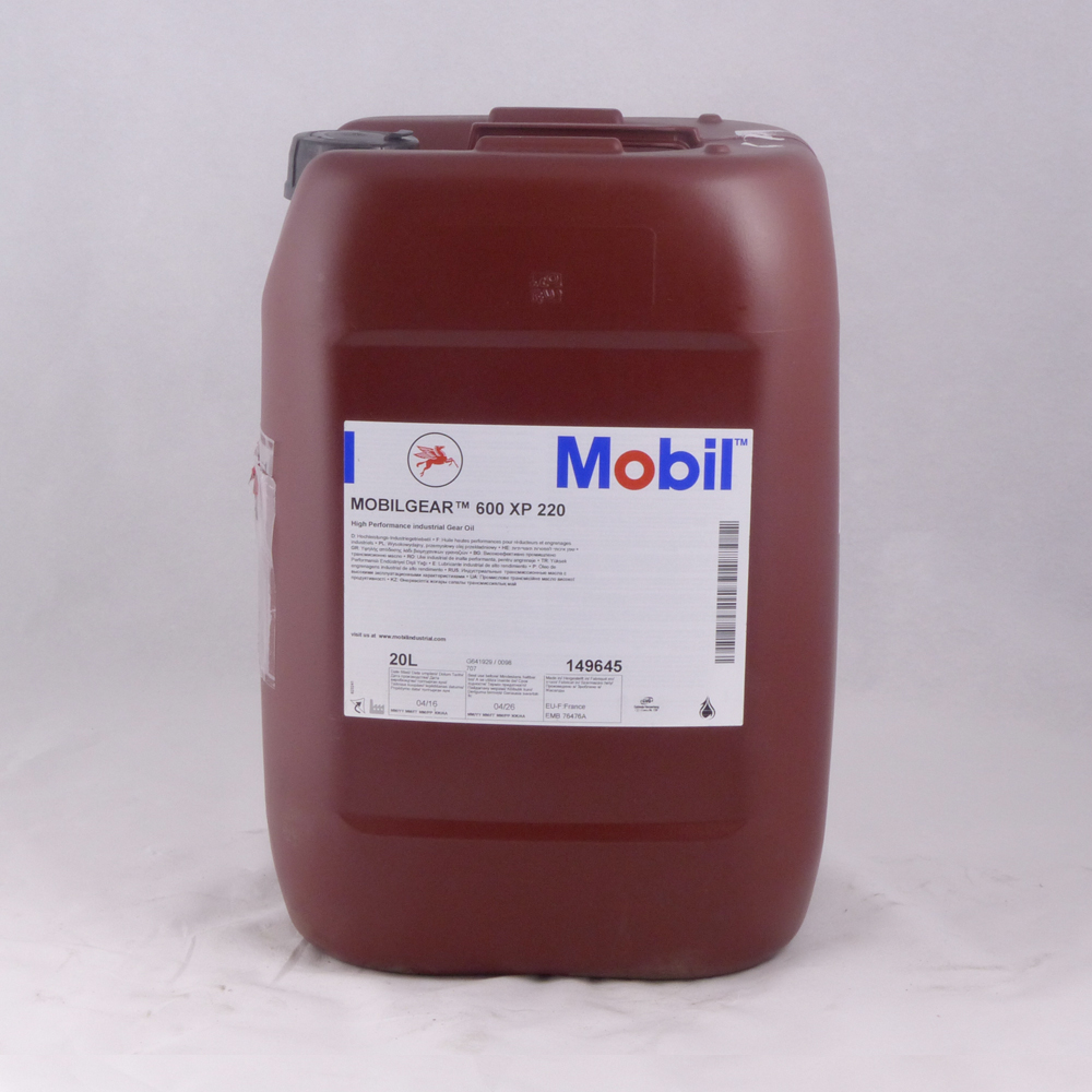 Huile MOBILGEAR 600 XP 220 bidon de20L