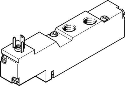 ELECTRODISTRIBUTEUR  MEBH-5/2-1/8-P-B-230AC